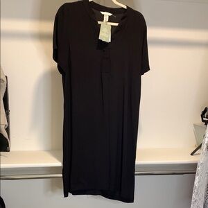 H&M Black Short Sleeve Dress XSmall